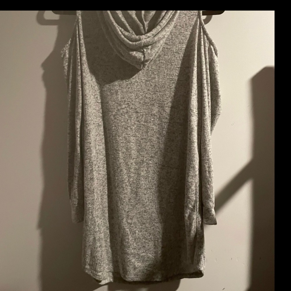 Cozy hooded sweater dress | size M - Picture 4 of 4